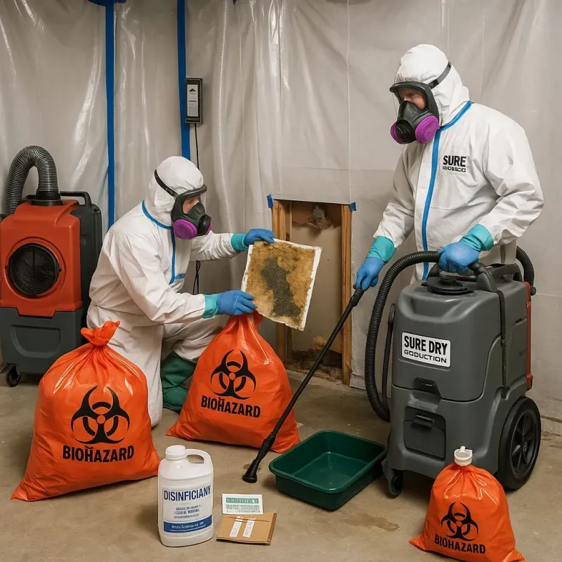 Contaminated Water Handling Protocols process in Walworth County, SD