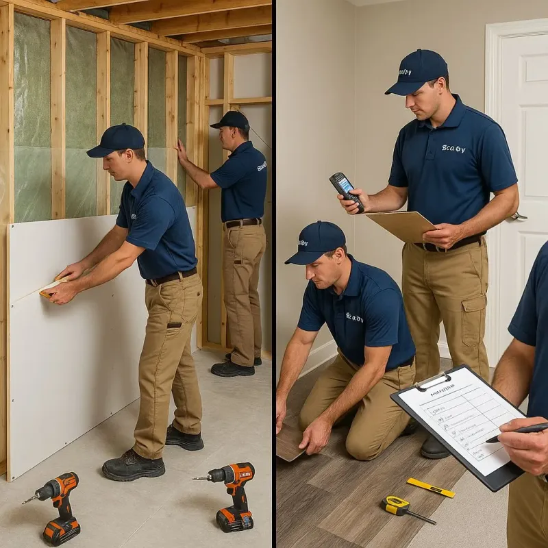 Repairs and Reconstruction process in Walworth County, SD